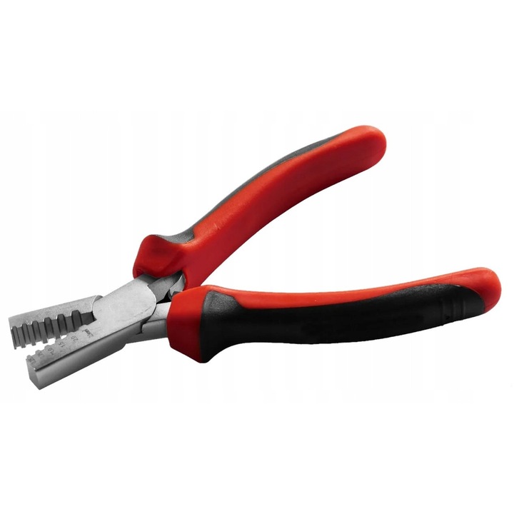 Cleste sertizare papuci tubulari Modeco, 0.25-2.5mm, maner antiderapant, 140mm