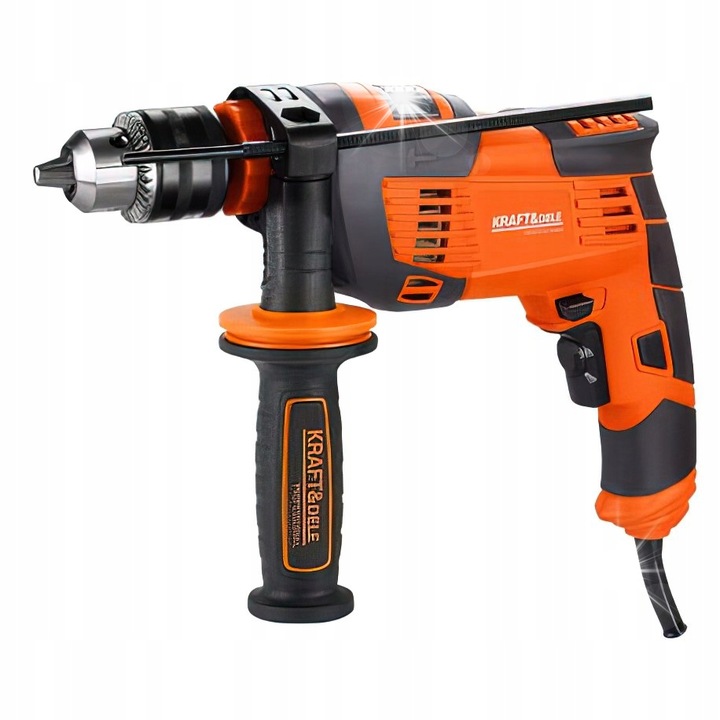 Kraft&Dele KD3352 fúró- és csavarozógép, 1600W, 3000 RPM, 2m, betonhoz, fához és fémhez