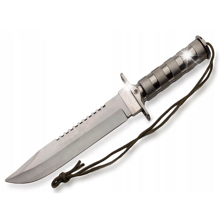 Cutit tactic BSH ADVENTURE Rambo, 35cm, lama 20,5cm, metal, cu husa