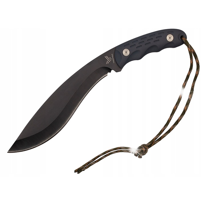 Maceta Kukri HASTAA, 301mm, otel inoxidabil 420J2, maner ergonomic, cu husa neagra