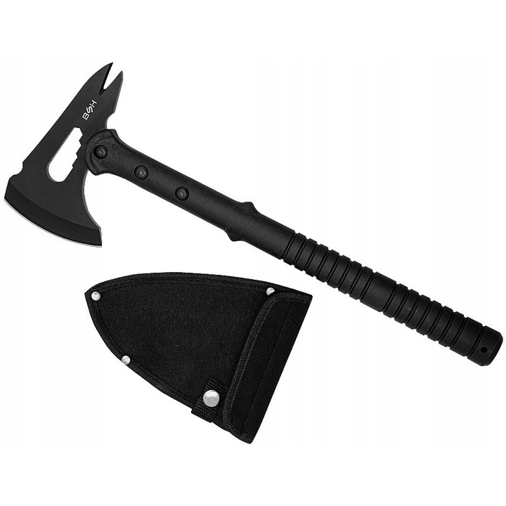 Topor BSH ADVENTURE N-745G, 43x15,7cm, otel inoxidabil 440, maner ABS, cu husa cordura