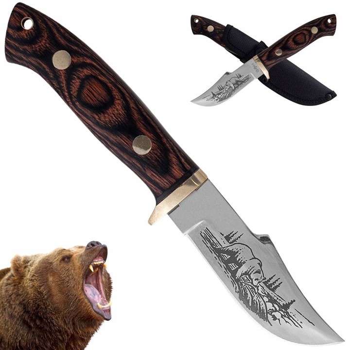 Cutter BSH ADVENTURE FINKA pentru supravietuire, 30x10cm