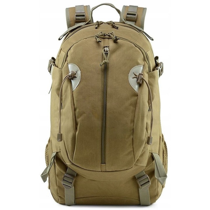 Rucsac BSH ADVENTURE PL-004C, 35l, coyote, 3 compartimente, 50x32x21cm