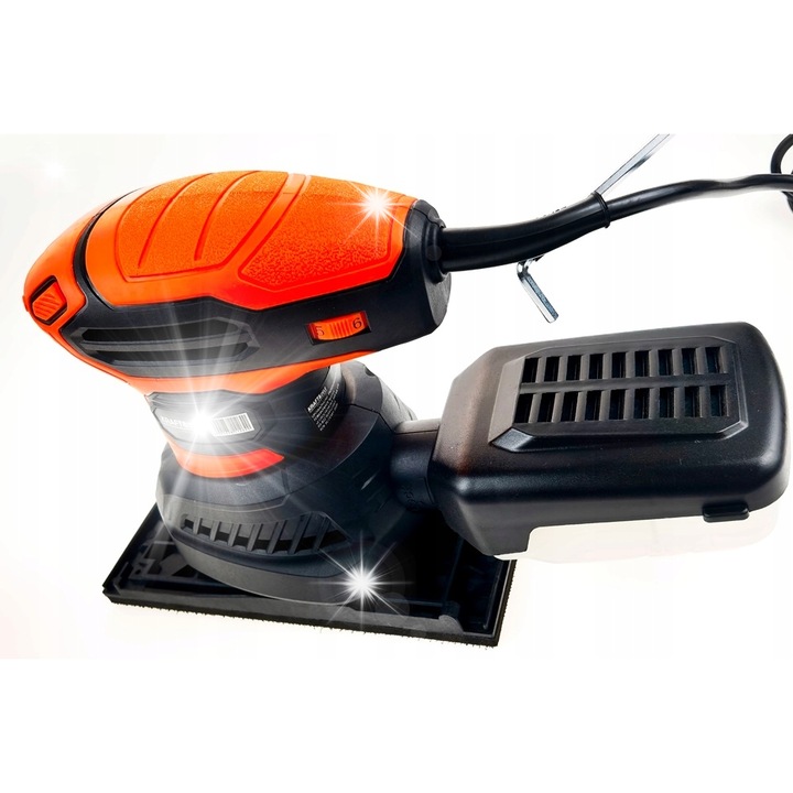 Ексцентър шлайф 1200W с регулиране, 7000-12000rpm, Kraft&Dele