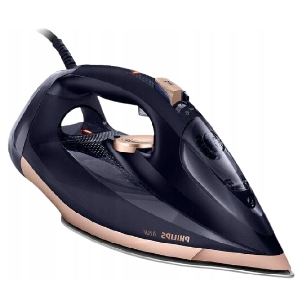 Fier de calcat Philips DST7510/80, 3200 W, abur continuu 55 g/min, usor de curatat, rezervor 300 ml, negru