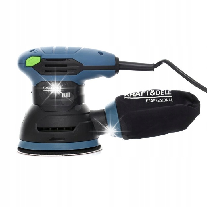 Ексцентричен шлайф Kraft&Dele KD1684-Z 1100W 220V, 125мм, за дърво и метал