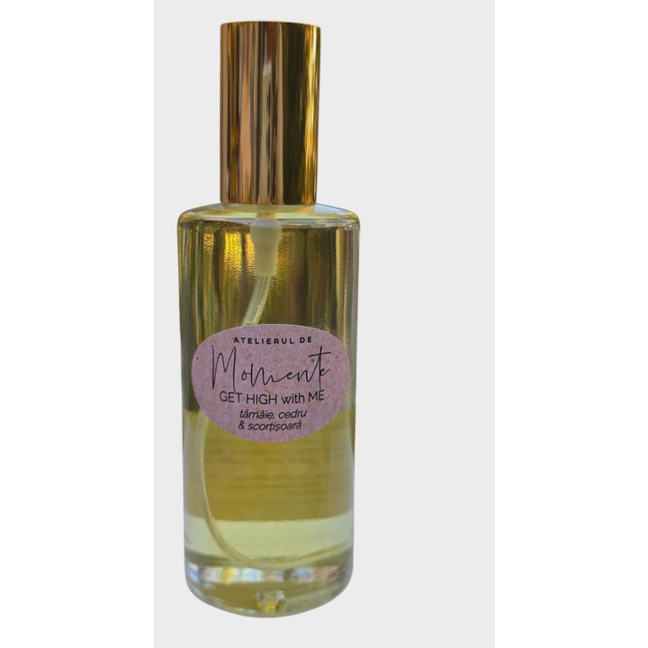 Odorizant camera si tesaturi, Atelierul de Momente, Tamaie, cedru si scortisoara, parfum intens, 105 ml