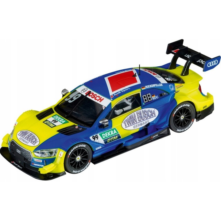 Masinuta Carrera Digital 132 Audi RS 5 DTM, lumini functionale, telecomanda, 1:32