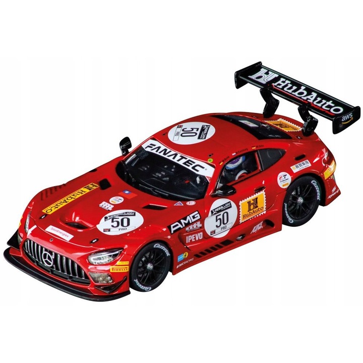 Количка за игра Carrera DIGITAL 132 Mercedes-AMG GT3, лимитирана серия 2024, функционални светлини, 1:32