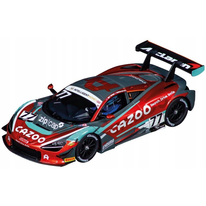 Masinuta Carrera DIGITAL 132 McLaren 720S GT3, lumini functionale, scara 1:32, recomandata de la 8 ani