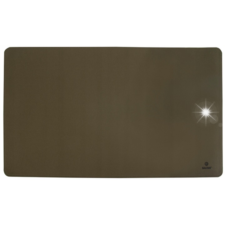 Mousepad Baltan, 60x35cm, vinil, verde, antiderapant