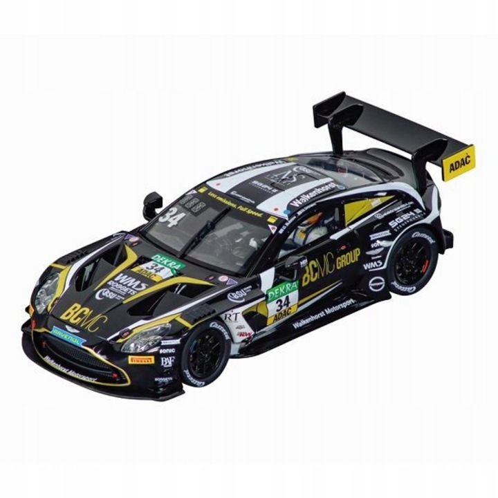 Masinuta Carrera EVOLUTION Aston Martin Vantage AMR GT3, scara 1:32, performanta, detalii fidele