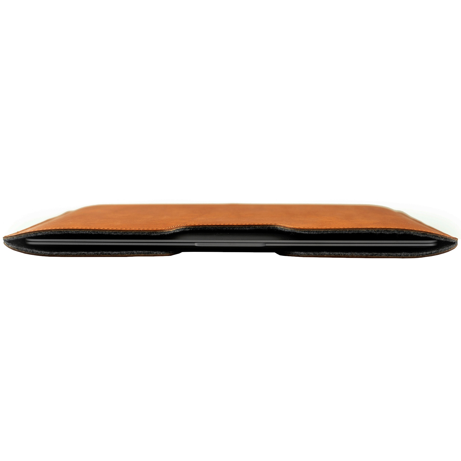 Husa laptop, Baltan, pentru MacBook Air 13'', piele naturala, impermeabil, culoare bruna