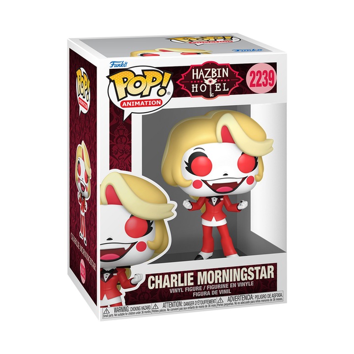 Figurina Hazbin Hotel POP! - Charlie, 9 cm, #2239