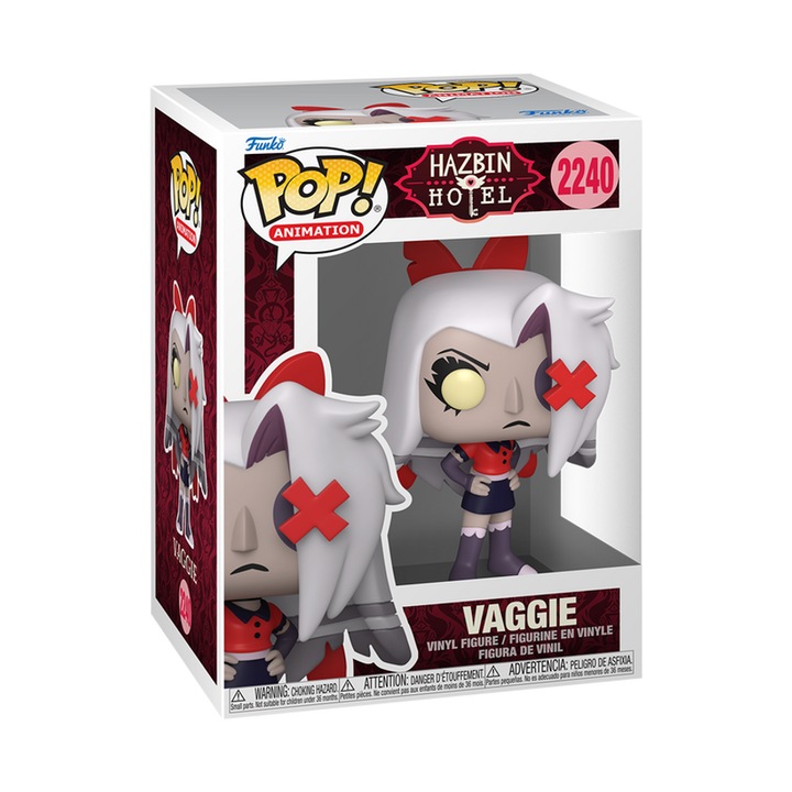 Figurina Hazbin Hotel POP! Animație - Vaggie 9 cm #2240