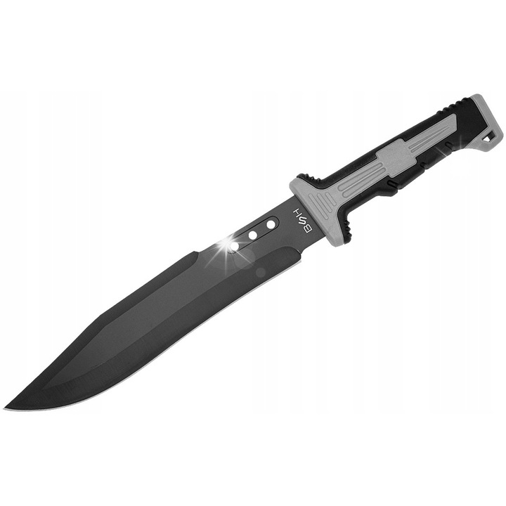 Cutit tactic BSH ADVENTURE N-321B, clip point, lama din inox, 400mm, cu husa din cordura