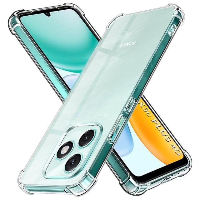 Husa Upzz® Shock Armor Compatibila Cu Honor X5c Plus, Protectie Sporita, Design Premium, Silicon, Transparenta
