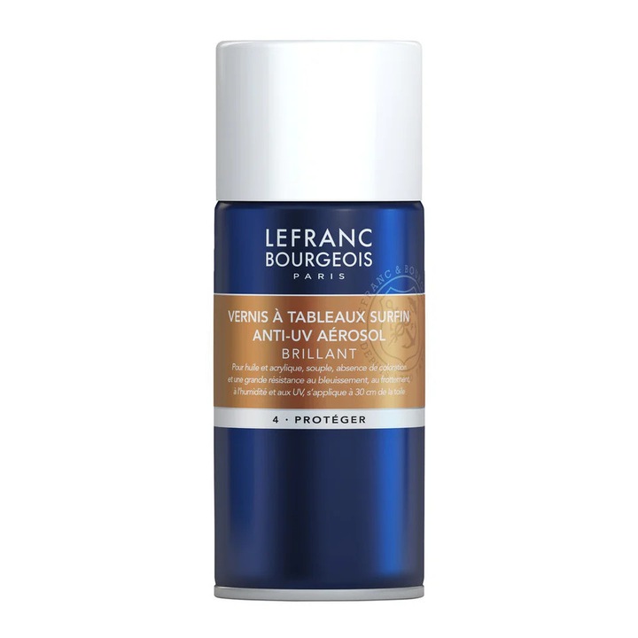 Spray lucios 150 ml, Lefranc & Bourgeois, transparent, protecție durabilă