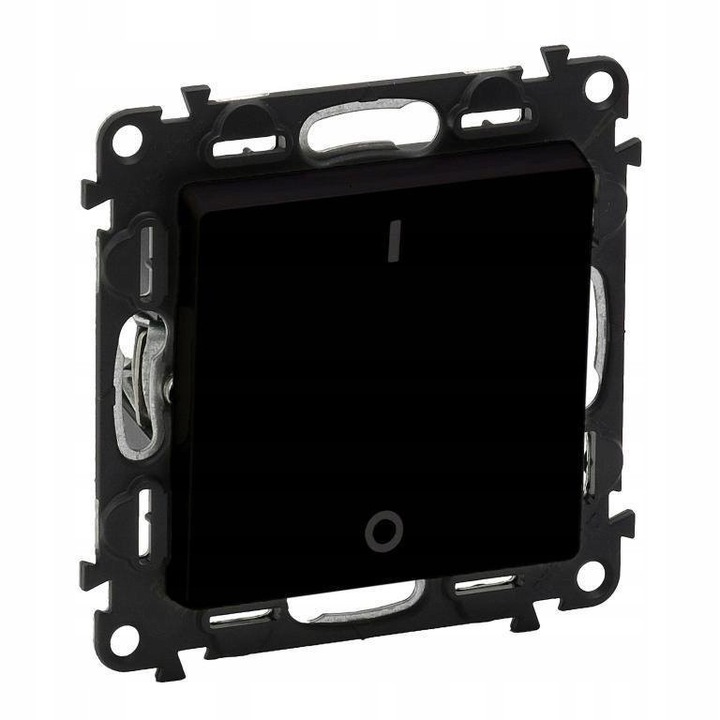 Intrerupator electric Legrand Valena Life, 2 poli, negru, 16AX, 250V