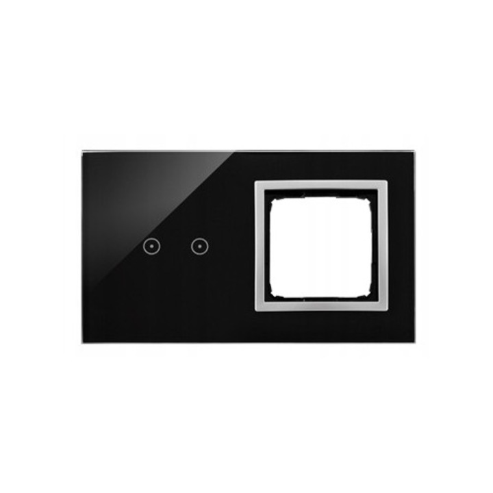 Simon 54 Touch Érintőpanel, 2 Modul, Holdláva, 96x163x10mm