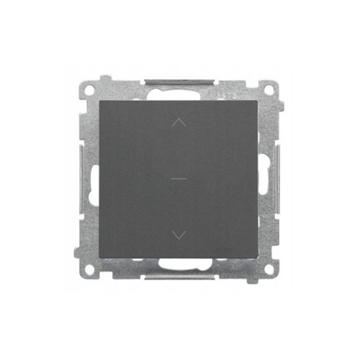 Buton jaluzele, Kontakt-Simon, 3 poziții, grafit mat, set