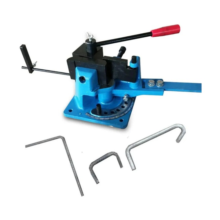 Kézi csőhajlító gép, ezüst, 0-120 fok, tartós acél