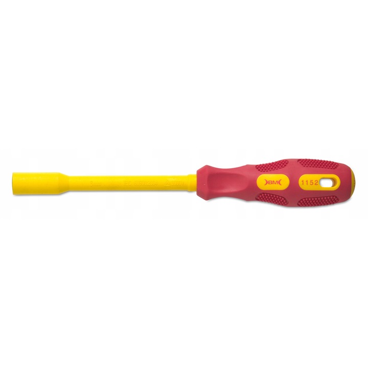 Cheie tubulara Beta 8x125mm, izolat 1000V, maner bi-material