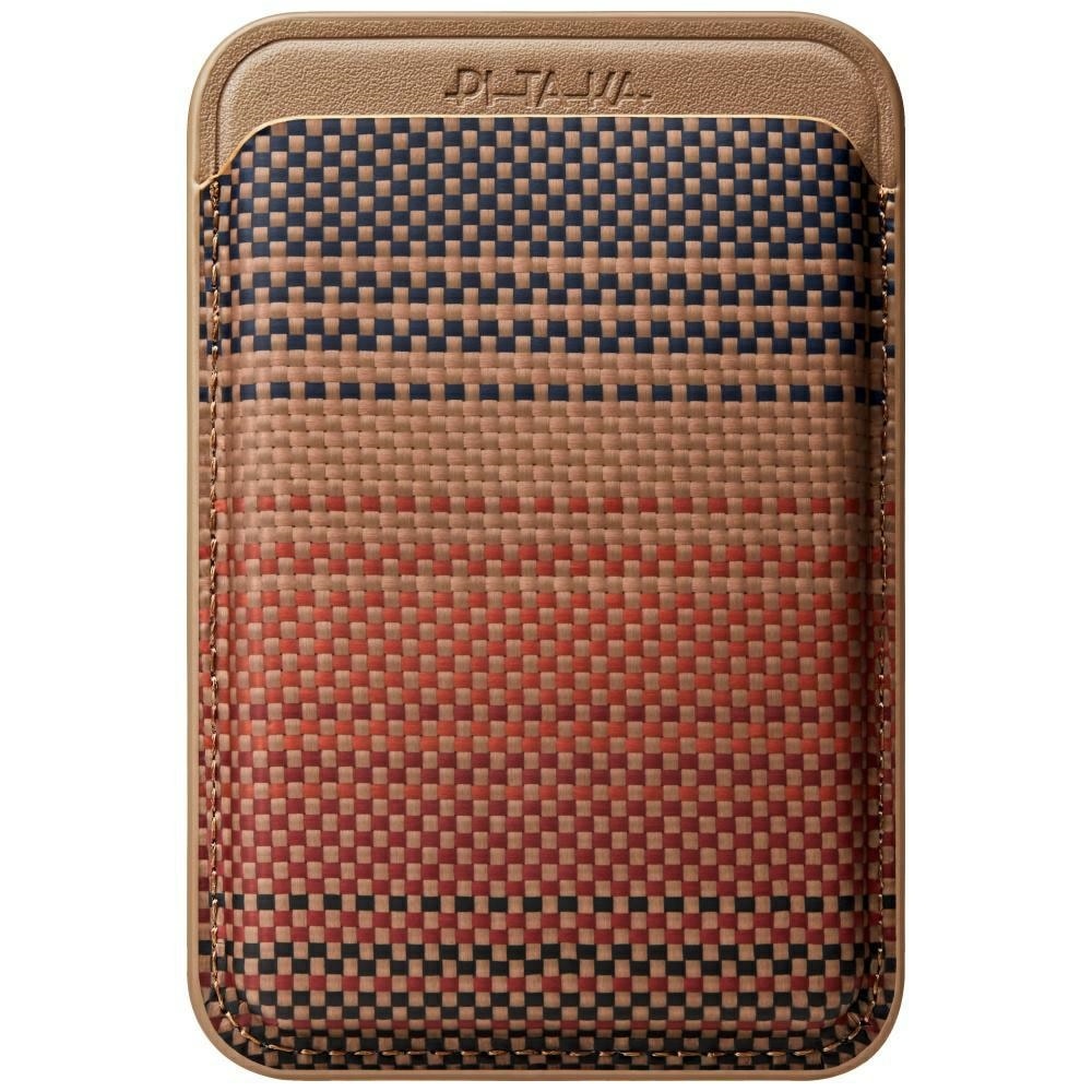 Portofel Pitaka Woven Wallet MagSafe, Sunset