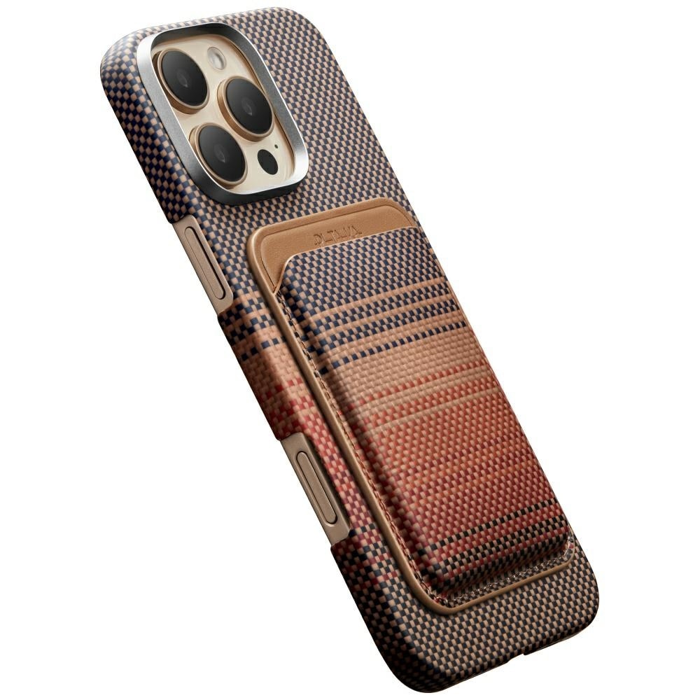 Portofel Pitaka Woven Wallet MagSafe, Sunset