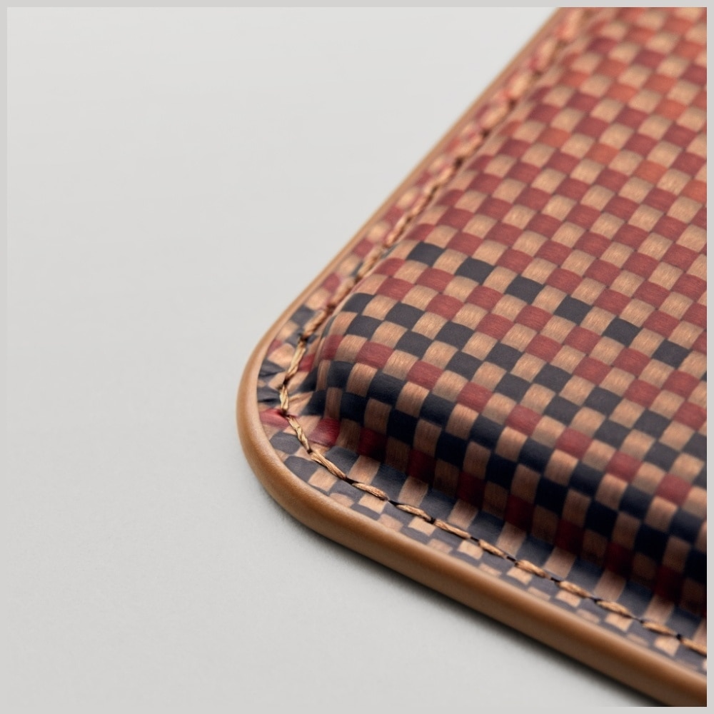 Portofel Pitaka Woven Wallet MagSafe, Sunset