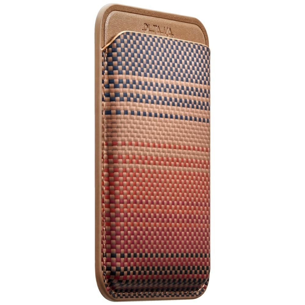 Portofel Pitaka Woven Wallet MagSafe, Sunset