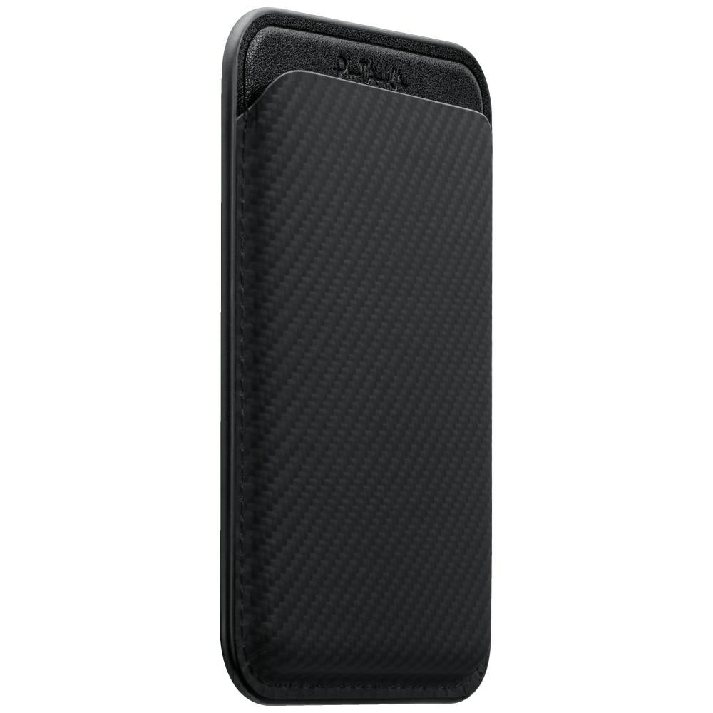 Portofel Pitaka Woven Wallet MagSafe, Negru