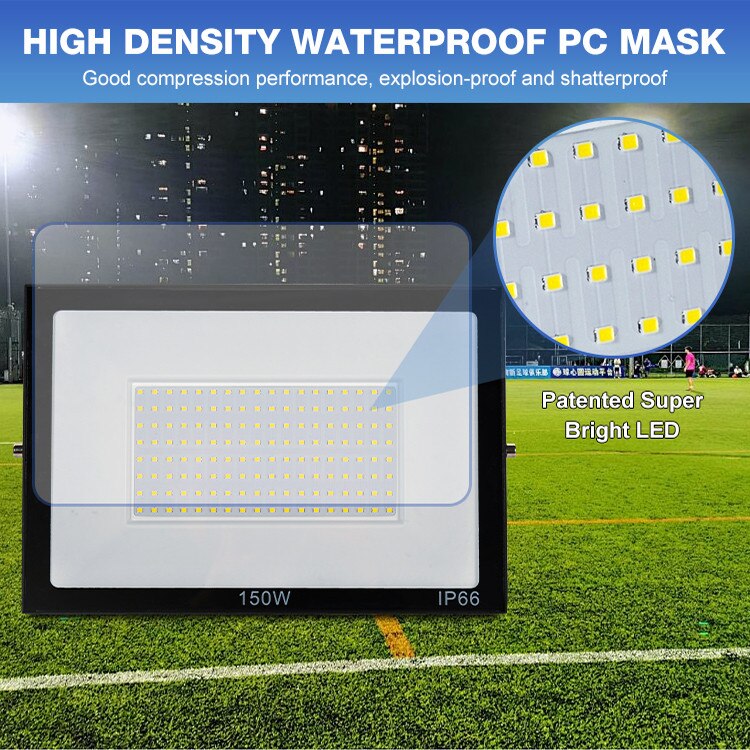 Led Model 13500 Proiector LED Profesional, 150W, 13500 lm, SLIM, lumina rece - 6500K ...