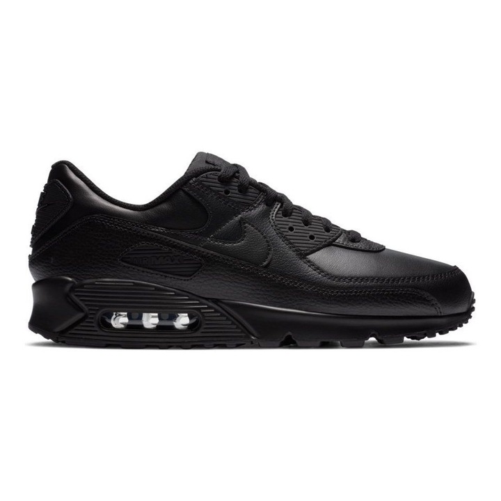 Мъжки обувки Nike Air Max 90 Естествена кожа Черни, 38.5 EU