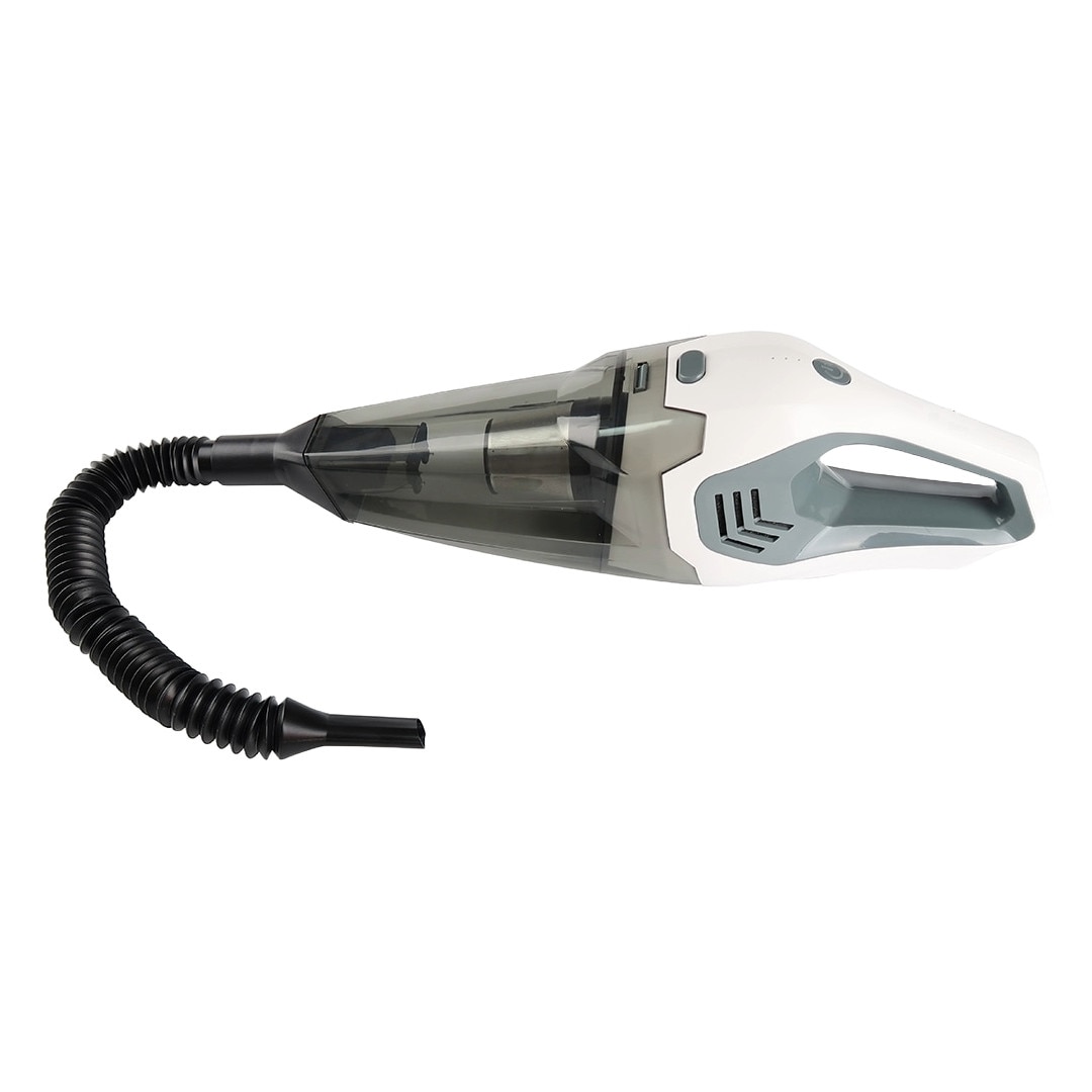 Aspirator de mana cu acumulator, autonomie 25 min., recipient 0,8 l, 80 W, filtru HEPA lavabil