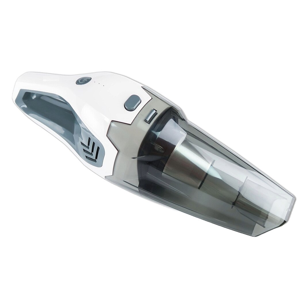 Aspirator de mana cu acumulator, autonomie 25 min., recipient 0,8 l, 80 W, filtru HEPA lavabil