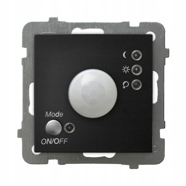 Ospel AS elektronikus mozgásérzékelő, 7m, 136°, fekete