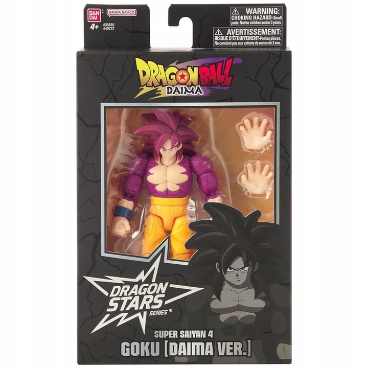 Bandai figurina dragon ball daima dragon stars super saiyan 4 goku daima ver 17cm