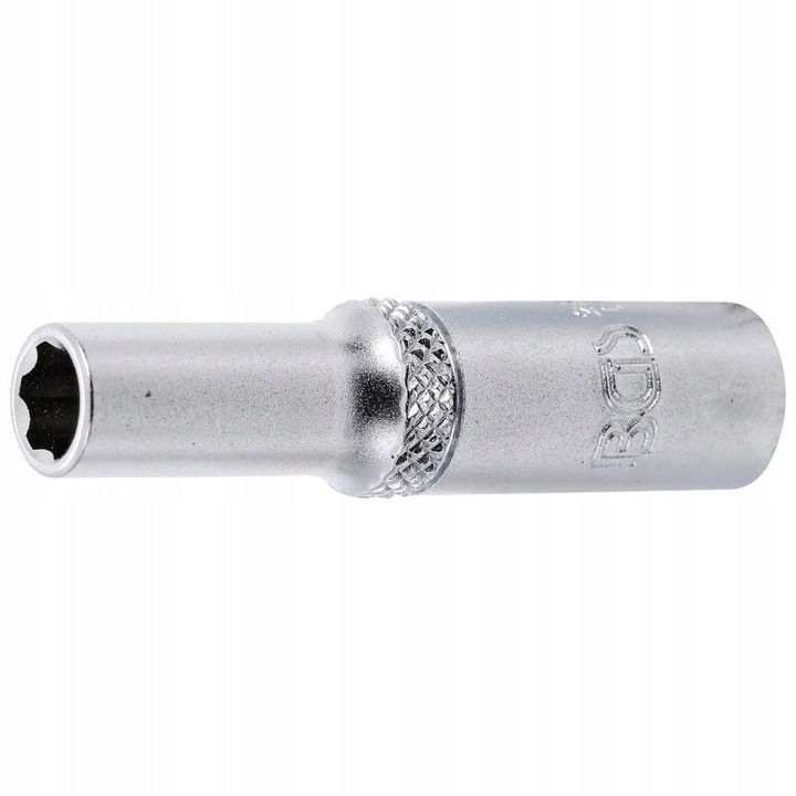 Cheie tubulară BGS Super Lock 6mm, 1/4", otel crom-vanadiu, finisaj cromat mat