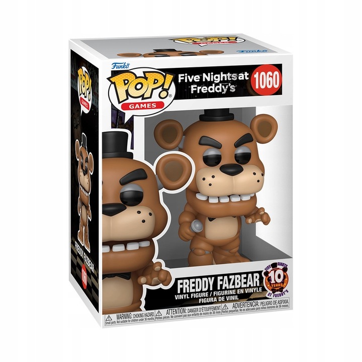 Funko Pop! Figura: Öt éjszaka Freddy-nél - Freddy Fazbear - 1060