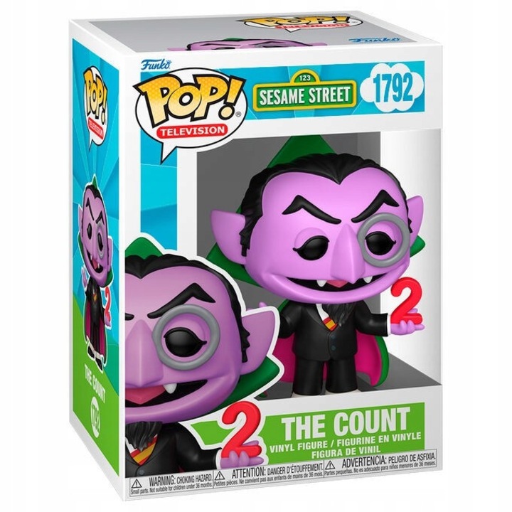 Фигурка Funko POP! Улица Сезам Графът № 1792