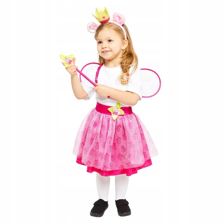 Costum Peppa Pig Zana Printesa Licentiat 4-6 ani