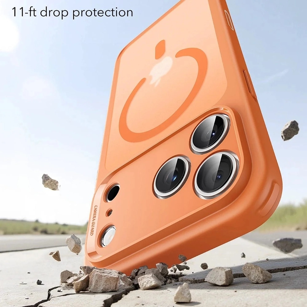 Husa pentru iPhone 17 Pro - ESR Classic Hybrid HaloLock - Frosted Orange