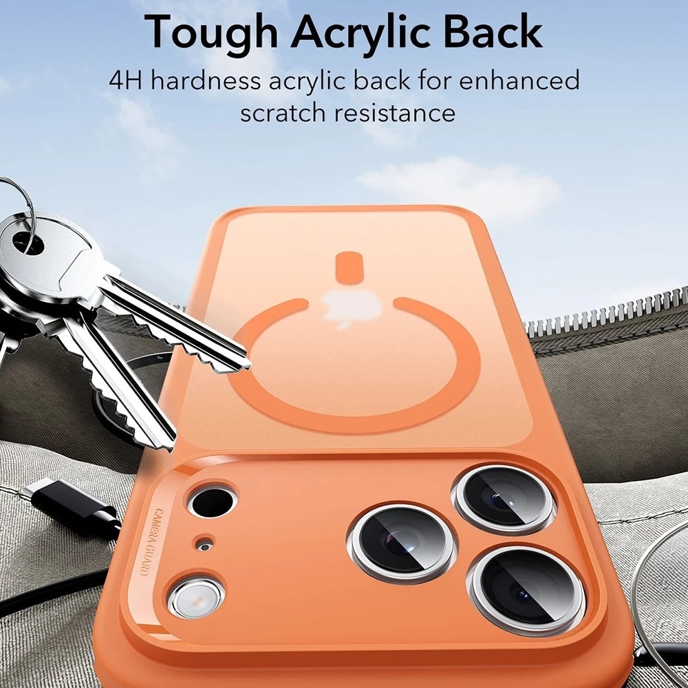 Husa pentru iPhone 17 Pro - ESR Classic Hybrid HaloLock - Frosted Orange