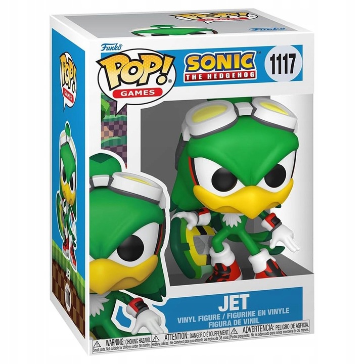 Funkian Pop Sonic the Hedgehog - Jet #1117