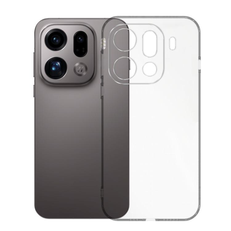 Husa pentru Oppo Find X9 Pro, Anti-Shock 1.5mm, cu protectie lentile, transparenta