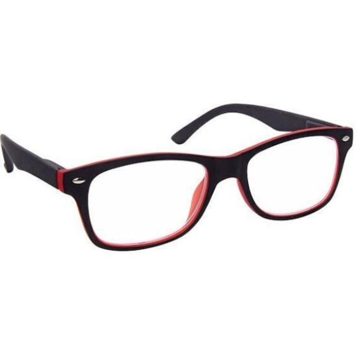 Ochelari de vedere EYELEAD E235, presbyopie, culoare negru-rosu, dioptrii 3.00