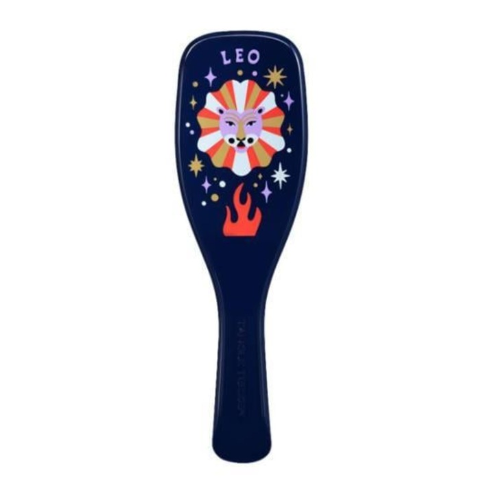 Perie de par Tangle Teezer Ultimate Detangler Zodiac Leo, 12 caracteristici, multicolor