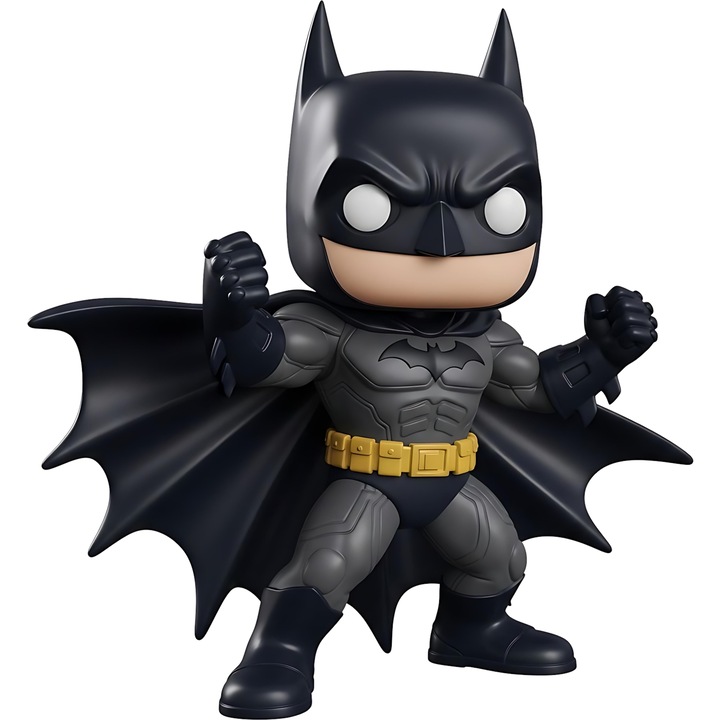 Sticker Adeziv Cu Batman – Cavalerul Intunecat, Cadou Magic si Inspirat, cu Margini Albe, PVC Vinyl 23CM