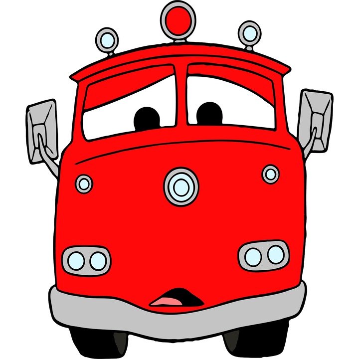 Sticker Adeziv Cu Cars – Design Aventuros si Nostalgic, Cadou Special si Inspirat, cu Margini Albe, PVC Vinyl 90CM